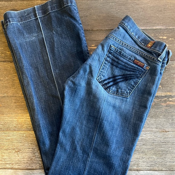 7’s FAMK dojo - size 26, 31 inseam , light starch - Picture 1 of 4